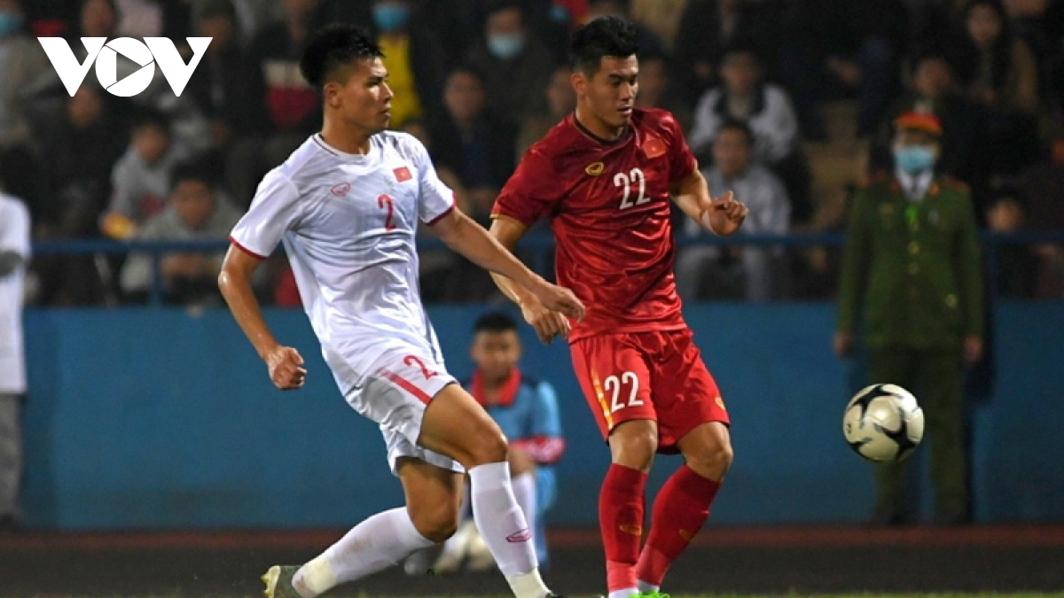 Vietnamese national team record draw with U22 side in second friendly match